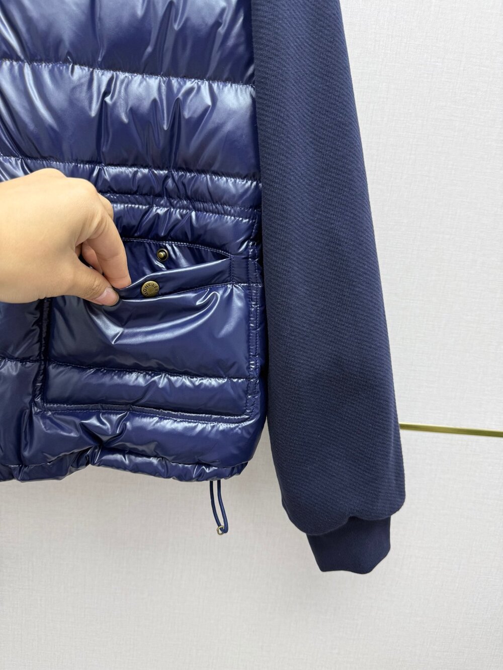 Moncler Zip‑Up Cropped Down Jacket - Picture 4 of 8